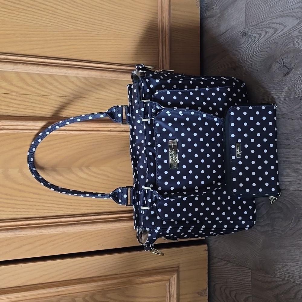 Ju-Ju-Be Be Classy Diaper Bag with matching Be Spendy Wallet in Duchess print